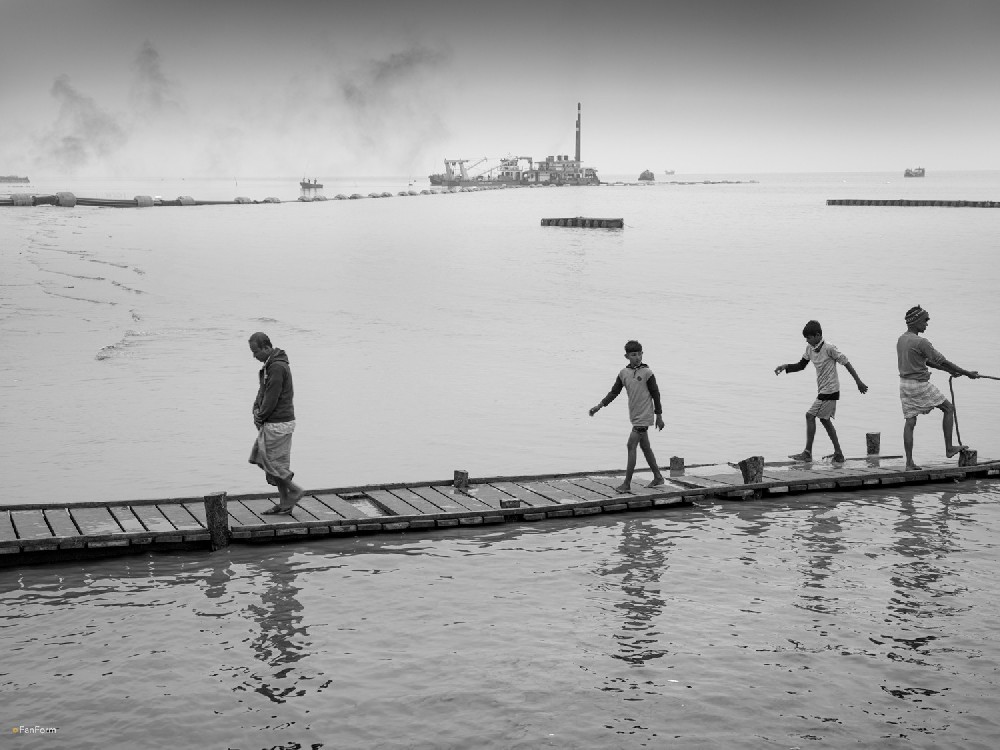 Bengalis living along the Jamuna River(Ⅰ)